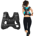 Gilet zavorrato per allenamento regolabile in neoprene