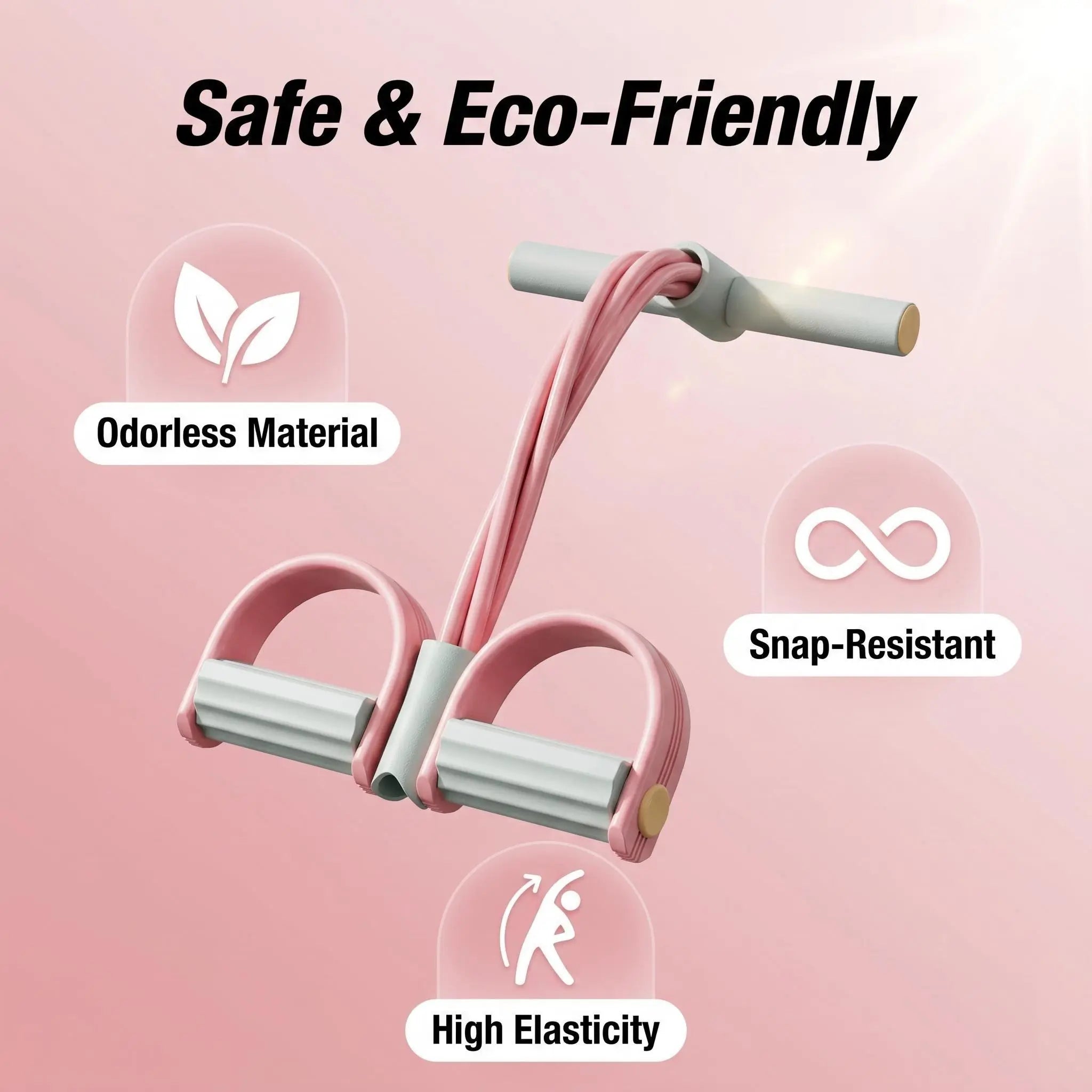 Fascia elastica con pedali per allenamento total body