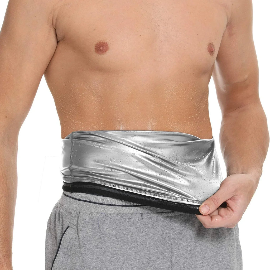 Fascia dimagrante sauna da uomo per addominali