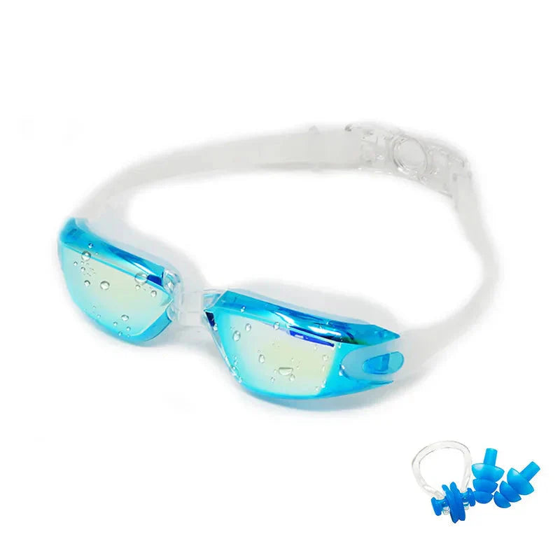 Occhialini da nuoto anti-appannamento con protezione UV