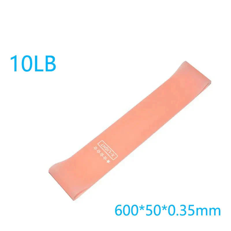 Set di 5 bande elastiche di resistenza per yoga, pilates e fitness