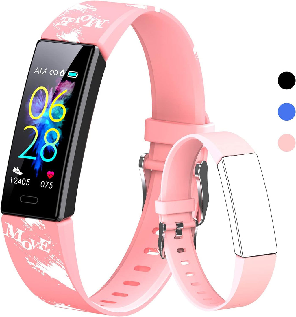 Smartwatch fitness per bambini impermeabile IP68 con contapassi