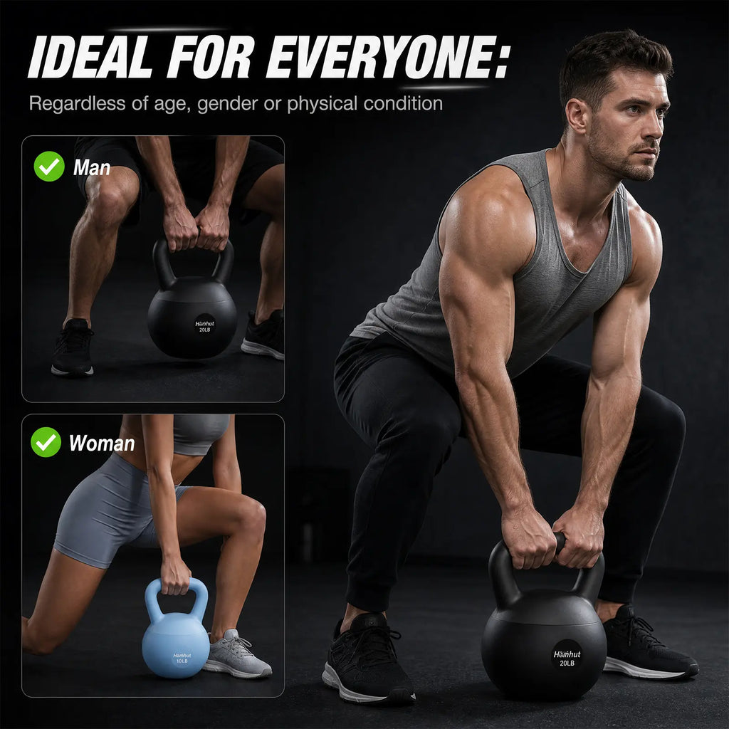 Kettlebell morbida con maniglia per allenamento funzionale