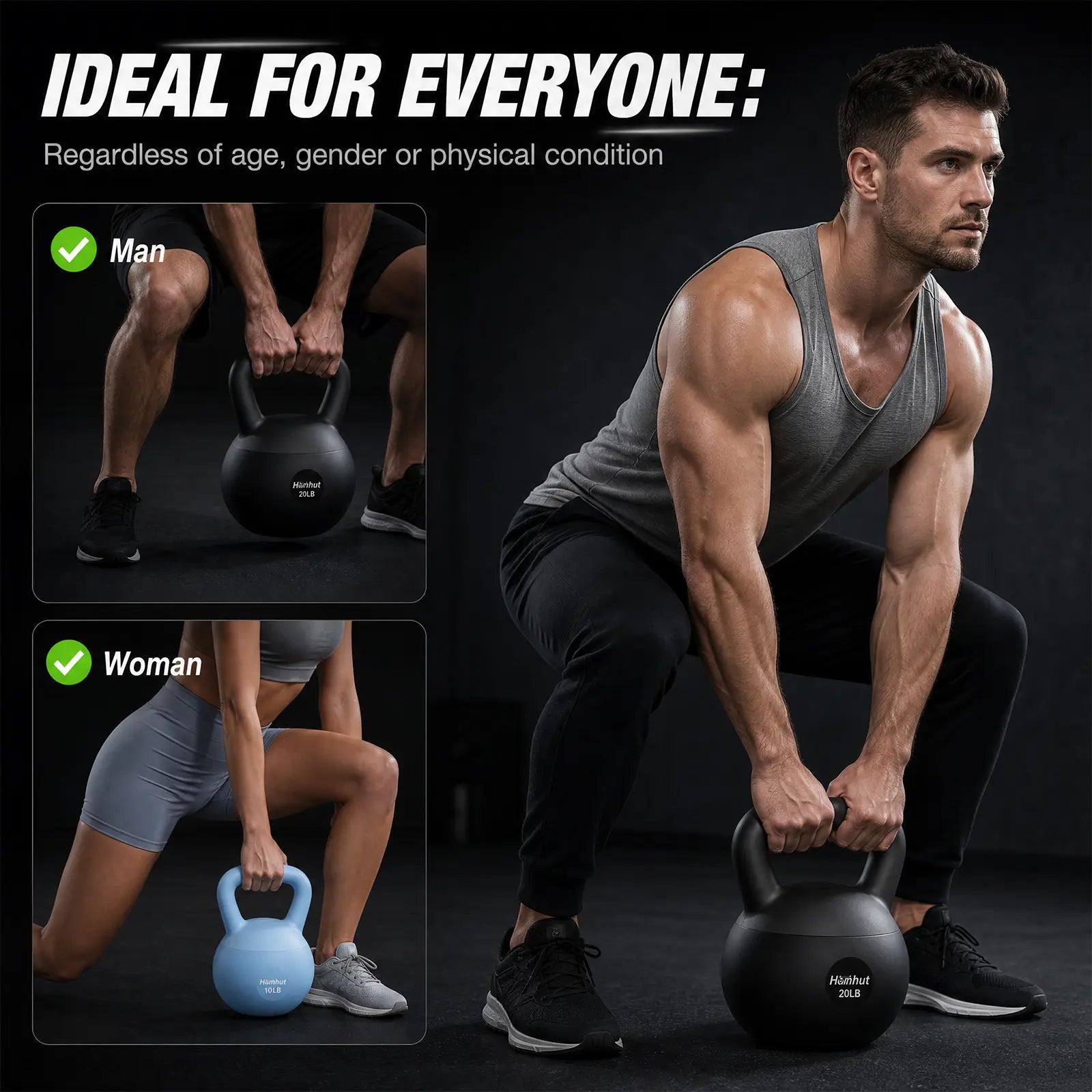 Kettlebell morbida con maniglia per allenamento funzionale
